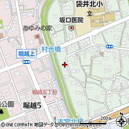 静岡県袋井市久能1181周辺の地図