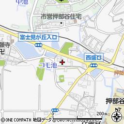 兵庫県神戸市西区押部谷町西盛246周辺の地図