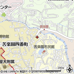 兵庫県西宮市苦楽園四番町5-1周辺の地図