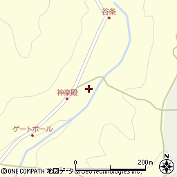 岡山県高梁市川上町七地1209周辺の地図