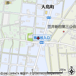 静岡県浜松市中央区大島町589周辺の地図