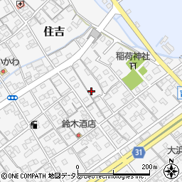 静岡県榛原郡吉田町住吉1790-7周辺の地図