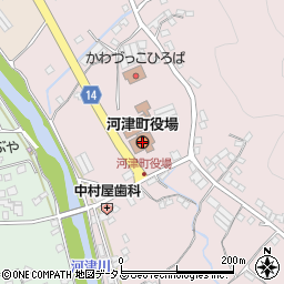 静岡県河津町（賀茂郡）周辺の地図