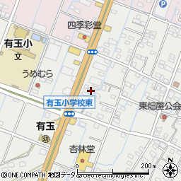 静岡県浜松市中央区有玉南町553周辺の地図