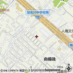 兵庫県加古川市加古川町南備後87周辺の地図