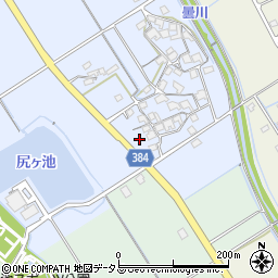 兵庫県加古郡稲美町中一色439周辺の地図