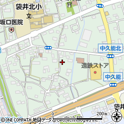 静岡県袋井市久能1244周辺の地図