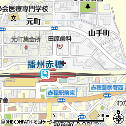 赤穂神姫タクシー株式会社周辺の地図