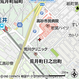 フロンティア薬局高砂店周辺の地図