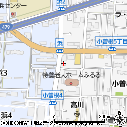 長崎の鐘豊中店周辺の地図