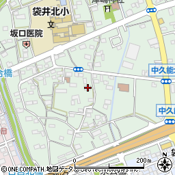 静岡県袋井市久能1237周辺の地図