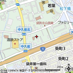 静岡県袋井市久能1289周辺の地図