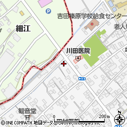 静岡県榛原郡吉田町住吉2420周辺の地図