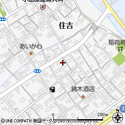 静岡県榛原郡吉田町住吉1818周辺の地図