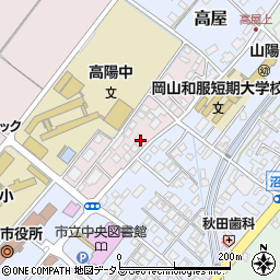 岡山県赤磐市上市101周辺の地図