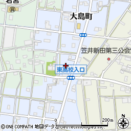 静岡県浜松市中央区大島町591周辺の地図