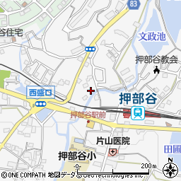 兵庫県神戸市西区押部谷町福住583周辺の地図