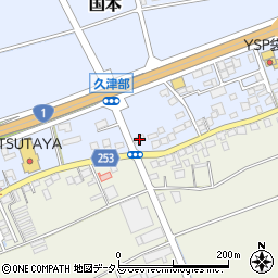 静岡県袋井市国本2517周辺の地図