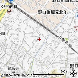 兵庫県加古川市野口町坂元471周辺の地図