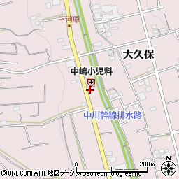 中嶋小児科医院周辺の地図