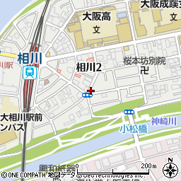珉珉 相川周辺の地図