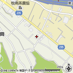 静岡県牧之原市東萩間952-3周辺の地図