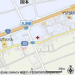 静岡県袋井市国本2479-3周辺の地図