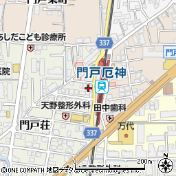 綜合警備保障株式会社　阪神支社・西宮営業所周辺の地図