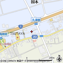 静岡県袋井市国本2525周辺の地図