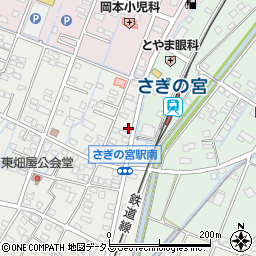 静岡県浜松市中央区有玉南町8周辺の地図