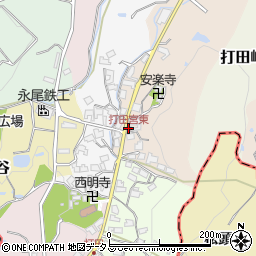 打田宮東周辺の地図