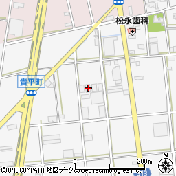静岡県浜松市中央区貴平町597周辺の地図