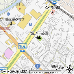 兵庫県加古川市野口町坂元17-24周辺の地図