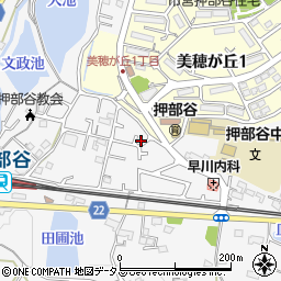 兵庫県神戸市西区押部谷町福住2-12周辺の地図