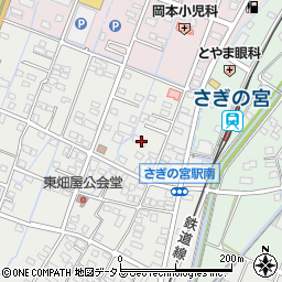 静岡県浜松市中央区有玉南町256周辺の地図
