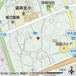 静岡県袋井市久能1233-7周辺の地図