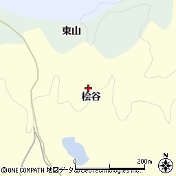 京都府木津川市山城町上狛桧谷周辺の地図