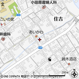 静岡県榛原郡吉田町住吉1876周辺の地図