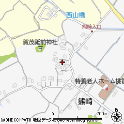 岡山県赤磐市熊崎324-4周辺の地図