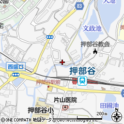 兵庫県神戸市西区押部谷町福住589周辺の地図