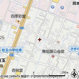 静岡県浜松市中央区有玉南町388周辺の地図