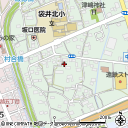 静岡県袋井市久能1198-2周辺の地図
