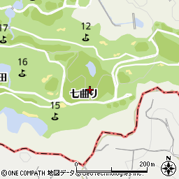 愛知県美浜町（知多郡）野間（七曲り）周辺の地図