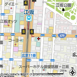 日本臓器移植ネットワーク（公益社団法人）　大阪オフィス周辺の地図