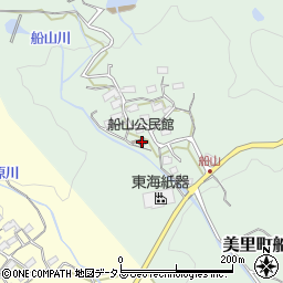 船山公民館周辺の地図