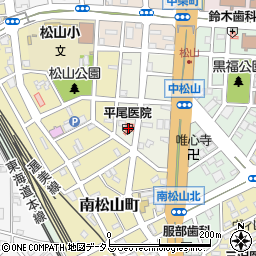 平尾医院周辺の地図