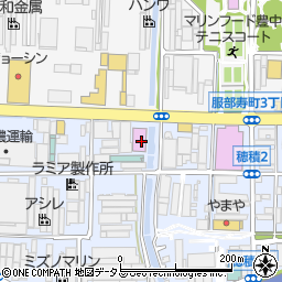 モスバーガー豊中名神口店周辺の地図