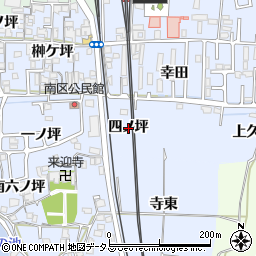 京都府精華町（相楽郡）祝園（四ノ坪）周辺の地図