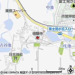 徳願寺周辺の地図