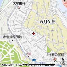 株式会社万苗園　西宮営業所周辺の地図